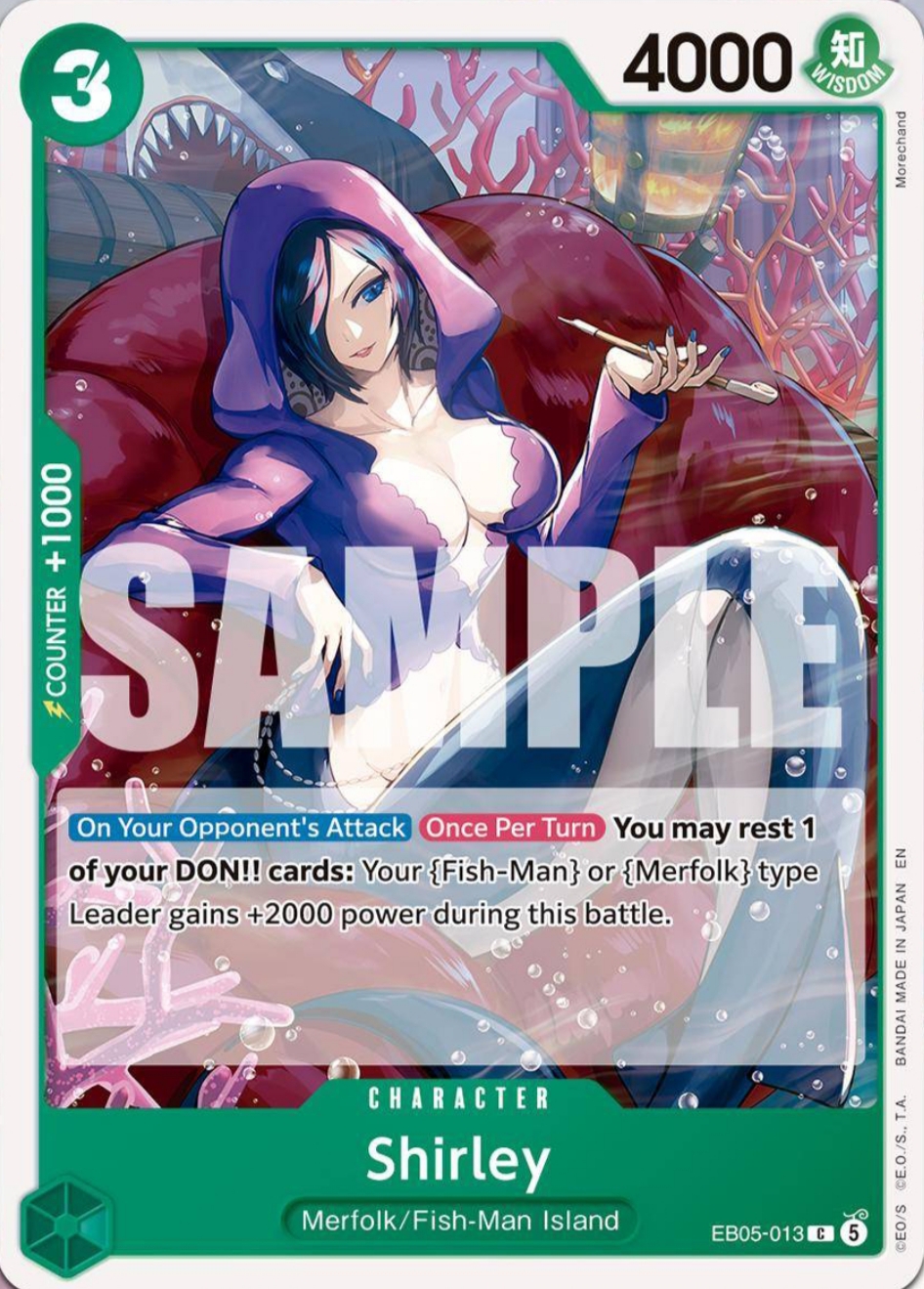 EB05-013 Shirley card